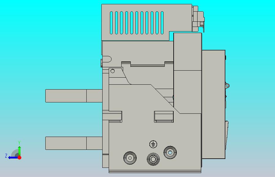 NA1-4000X-4000 3P固定万能式断路器三维模型202202