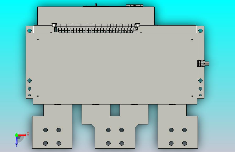 NA1-4000X-4000 3P固定万能式断路器三维模型202202