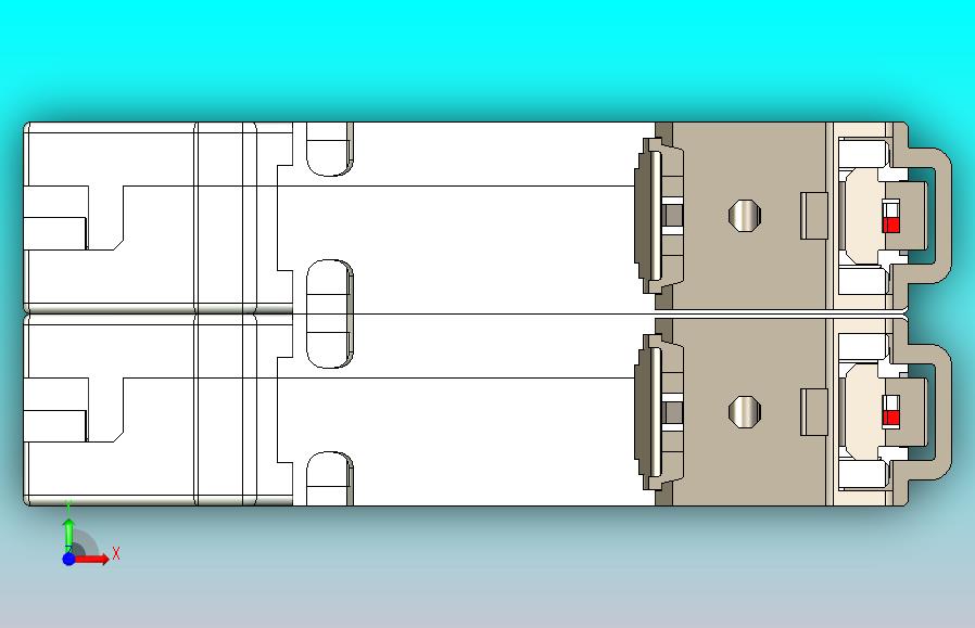 NB8-63H_2P小型断路器三维模型202306