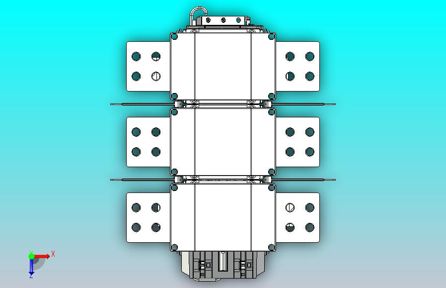 NC8-1450~2100 3P交流接触器三维模型20241024