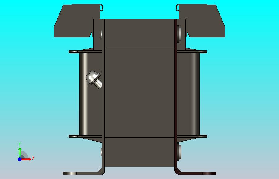 NDK2-200 380V-220V控制变压器三维模型202407