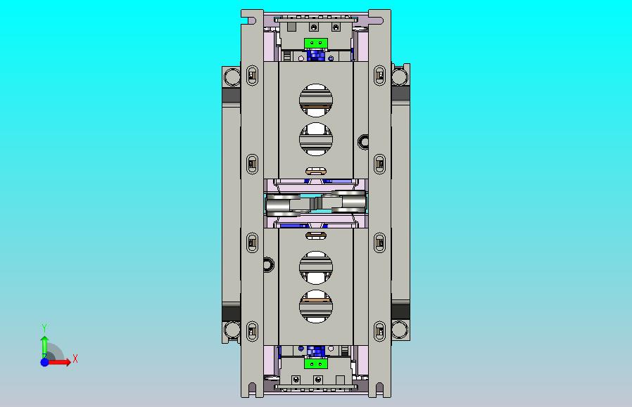 NC2-150Ns 3P交流接触器三维模型202412