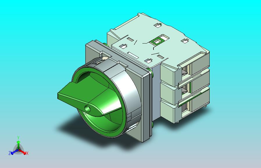 NF2-80负荷开关三维模型202202