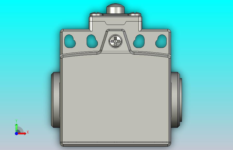 NKX3-11_KM2行程开关三维模型202011