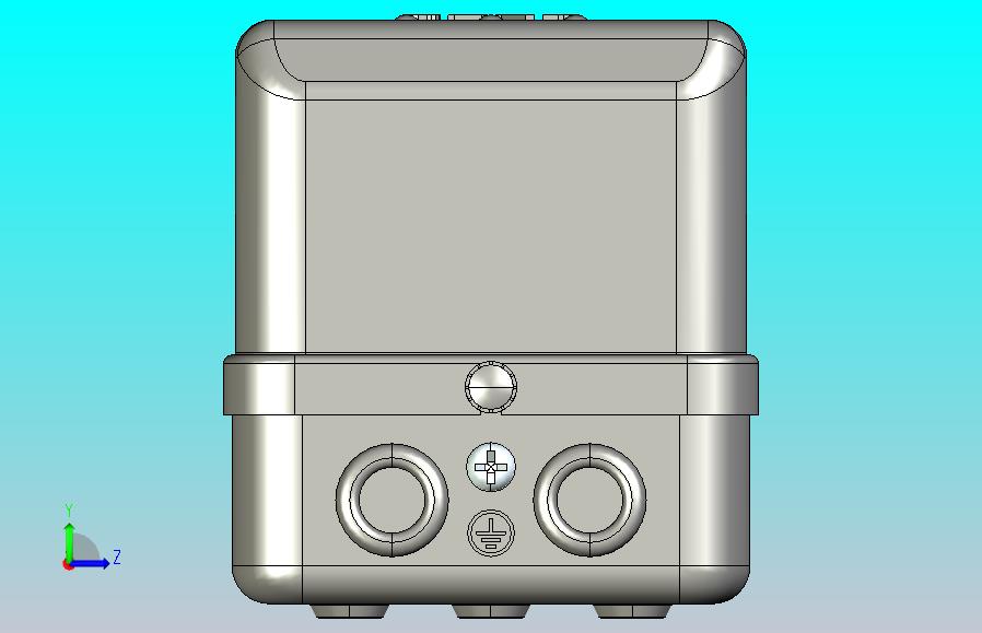 NQ2-15电磁起动器三维模型202204