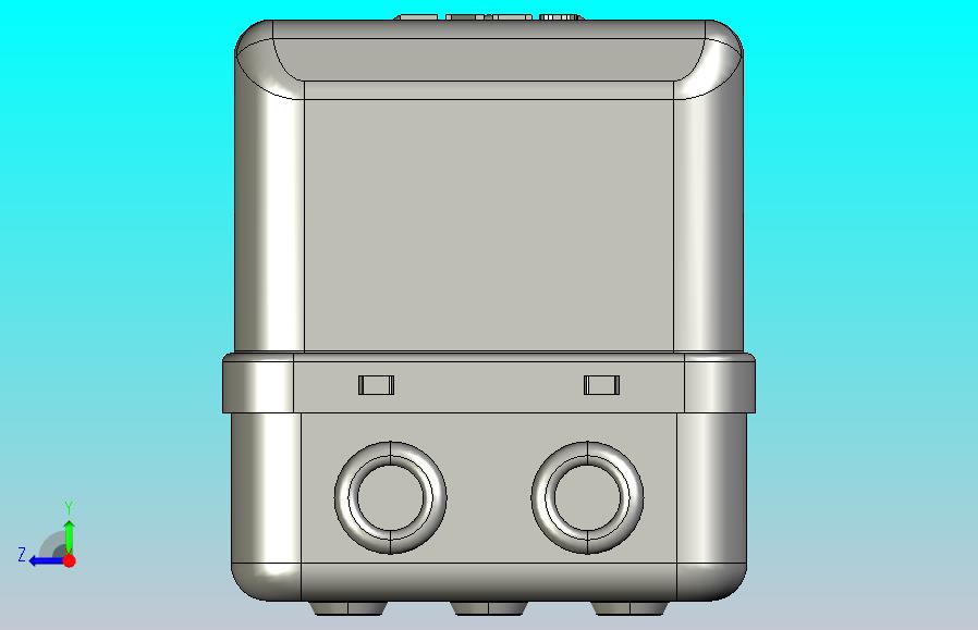 NQ2-15电磁起动器三维模型202204