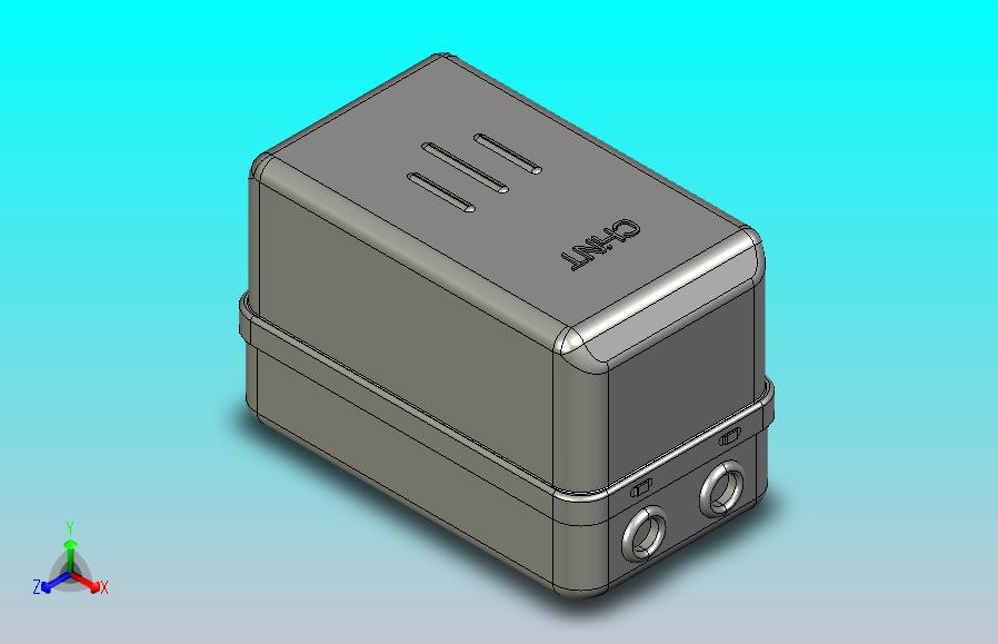 NQ2-15电磁起动器三维模型202204