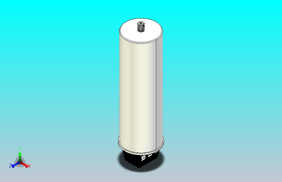 NWC6(0.4～0.45)-10～12自愈式低电压并联电容器三维模型202202