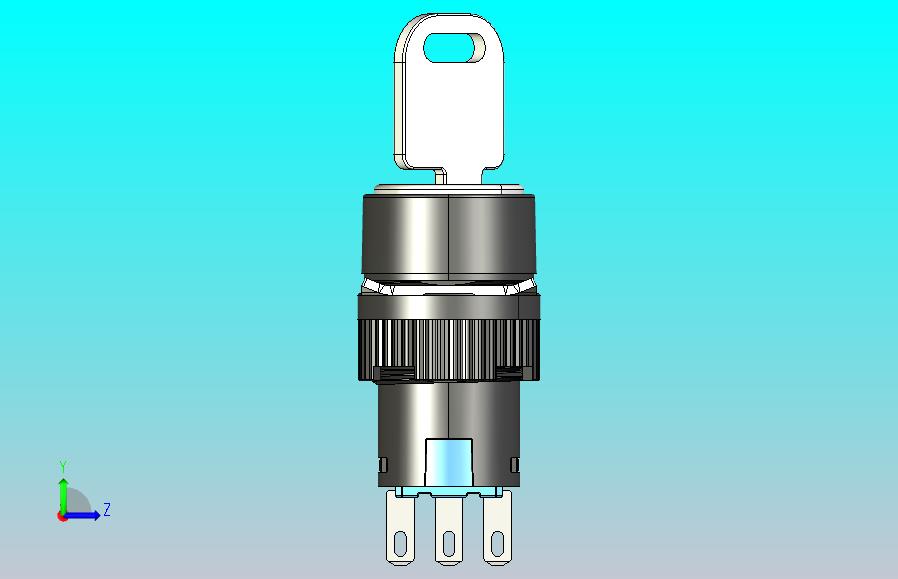 NP6-□Y_□Y按钮三维模型202202