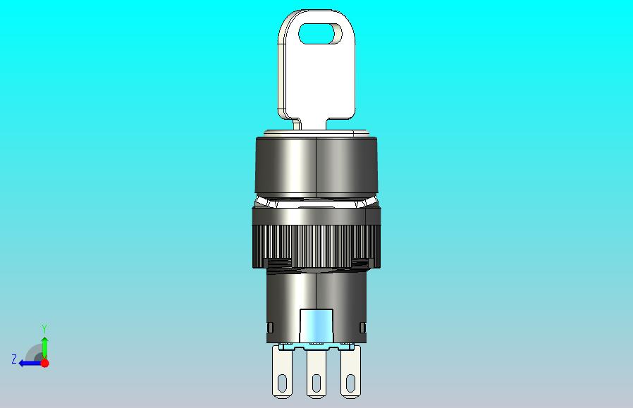 NP6-□Y_□Y按钮三维模型202202