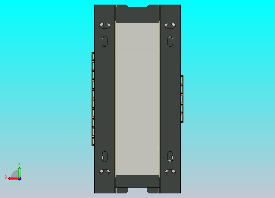 SG-4~5三相干式变压器三维模型202407