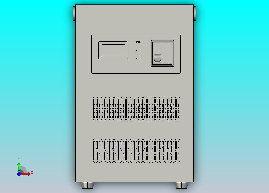 TND1-10自动交流稳压器三维模型202010