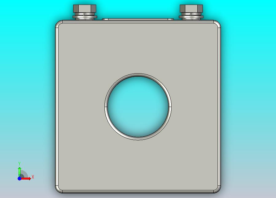 XD1-30限流电抗器三维模型202012