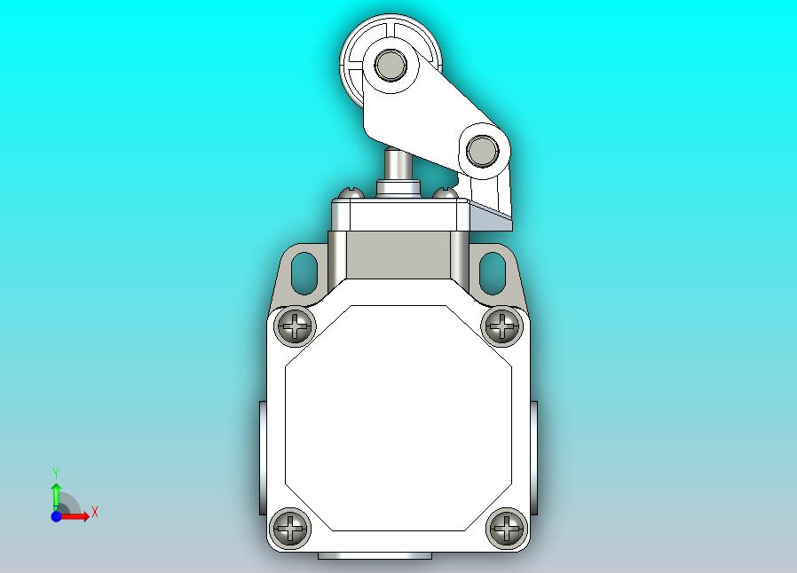 YBLX-P1_100_1E行程开关三维模型202108