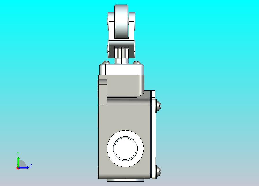 YBLX-P1_100_1E行程开关三维模型202108