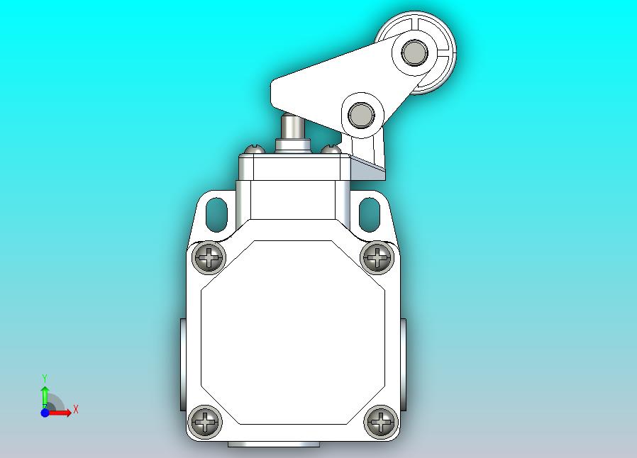 YBLX-P1_100_1F行程开关三维模型202108