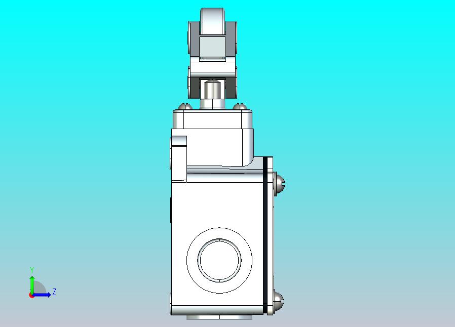 YBLX-P1_100_1F行程开关三维模型202108