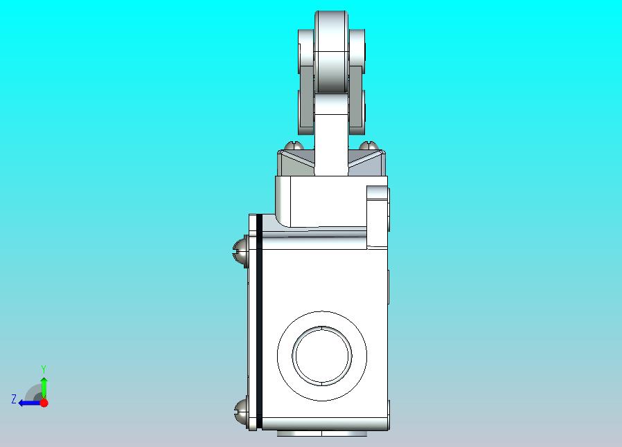 YBLX-P1_100_1F行程开关三维模型202108