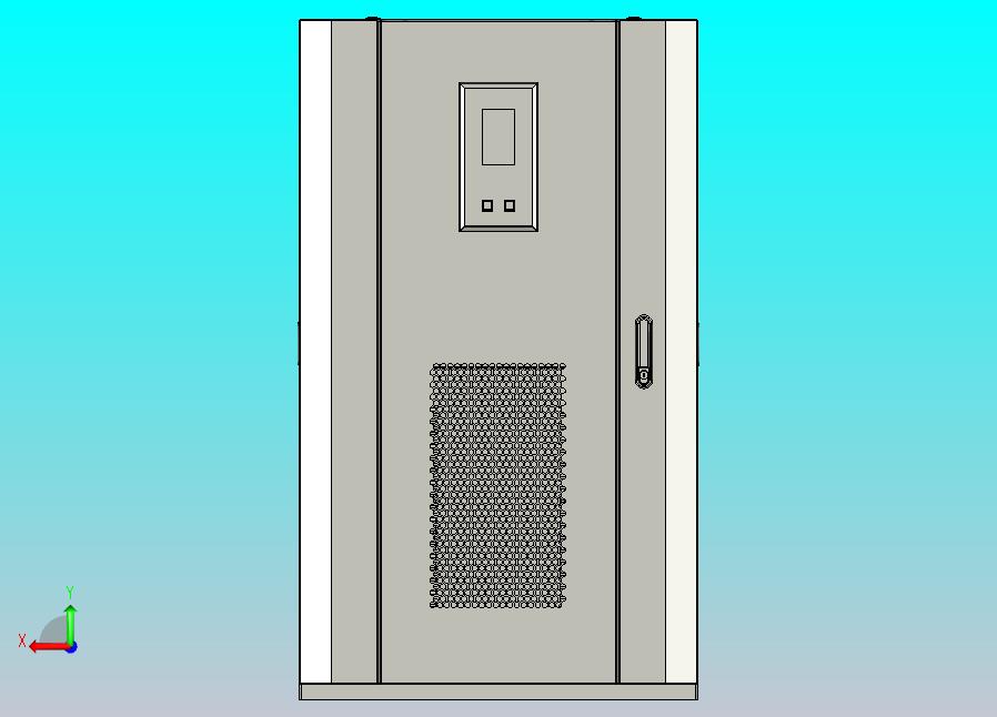 TNSZ-150柱式交流自动稳压器三维模型202010