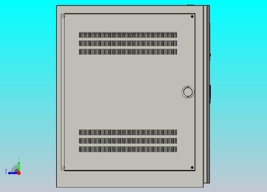 TNSZ-150柱式交流自动稳压器三维模型202010