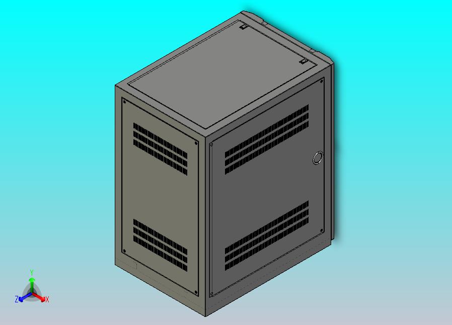 TNSZ-150柱式交流自动稳压器三维模型202010
