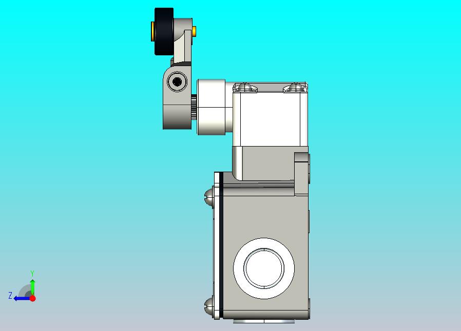 YBLX-P1_100_1G行程开关三维模型202108