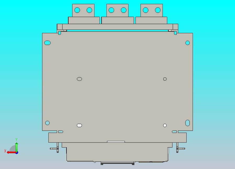 NXAF16N_H08-12 3P抽屉式万能式断路器三维模型202212