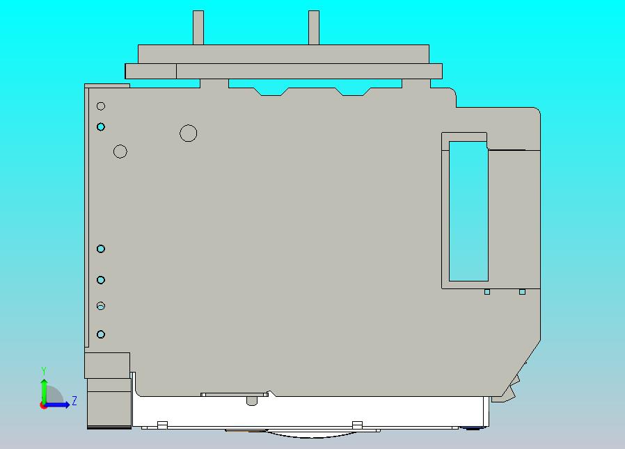 NXAF16N_H08-12 3P抽屉式万能式断路器三维模型202212