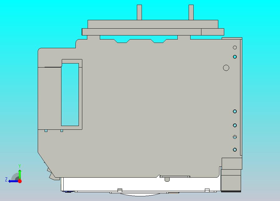 NXAF16N_H08-12 3P抽屉式万能式断路器三维模型202212