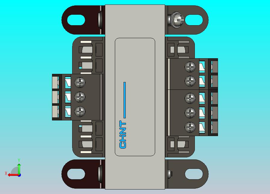 NDK-100控制变压器三维模型202407