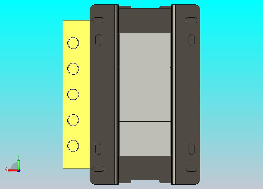 NDK-4000控制变压器三维模型202403