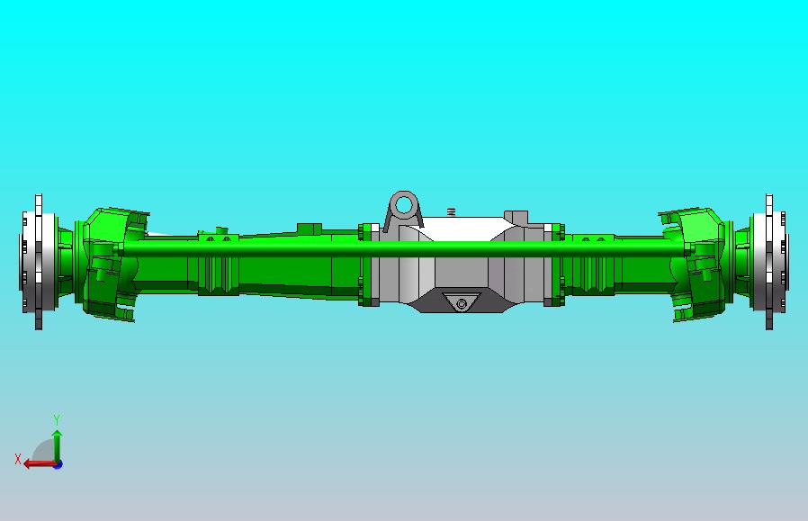 收割机转向驱动桥总成