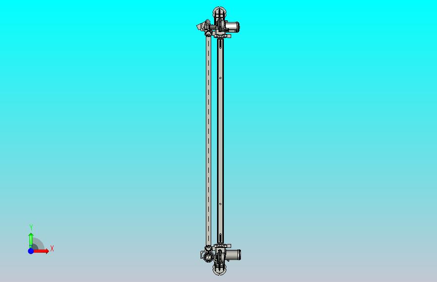 大众某SUV汽车中冷器+散热器