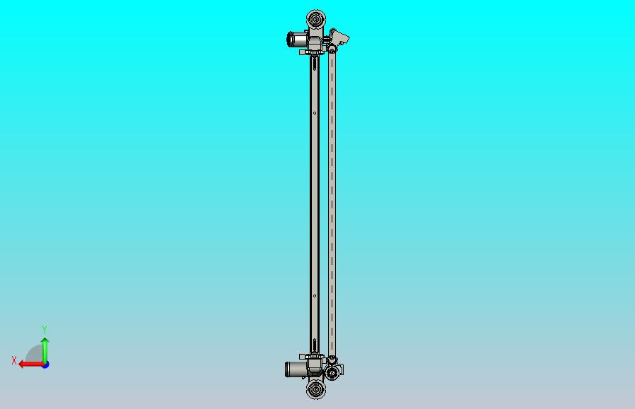 大众某SUV汽车中冷器+散热器