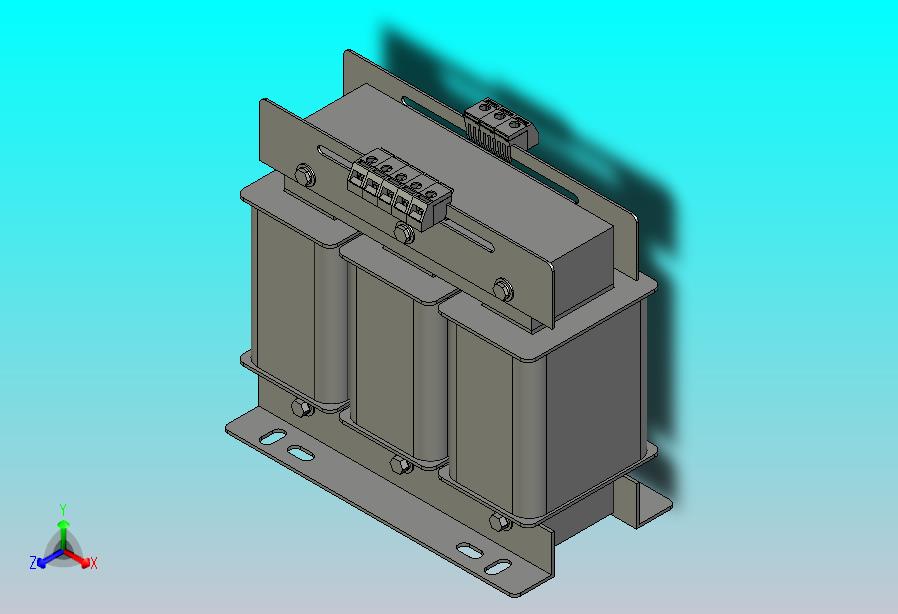 NSK-2.5～3三相干式变压器三维模型202010