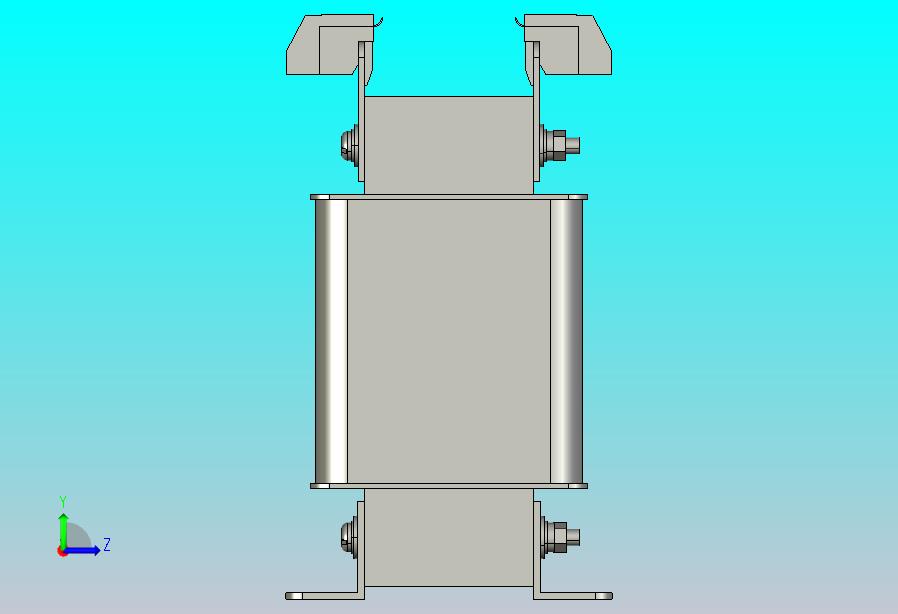 NSK-1三相干式变压器三维模型202010