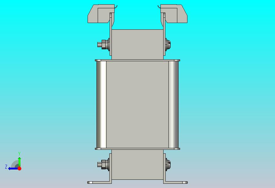 NSK-1三相干式变压器三维模型202010