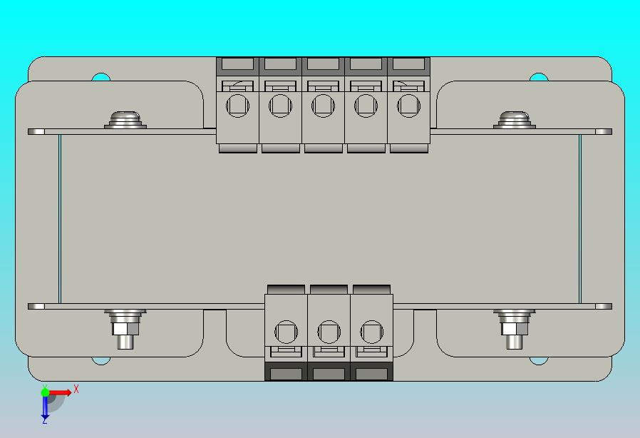 NSK-1三相干式变压器三维模型202010