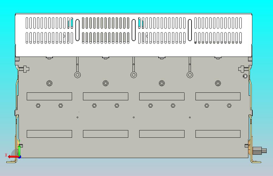 NXA40FN_H36-40-4P固定万能式断路器三维模型202208