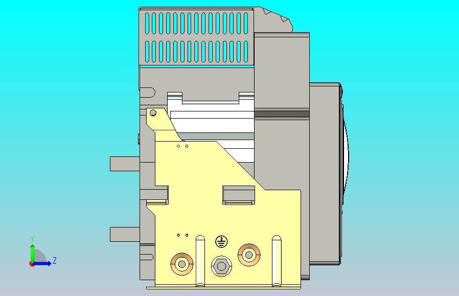 NXA40FN_H36-40-4P固定万能式断路器三维模型202208