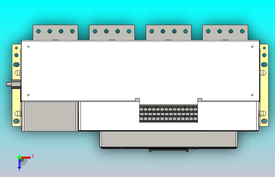 NXA40FN_H36-40-4P固定万能式断路器三维模型202208