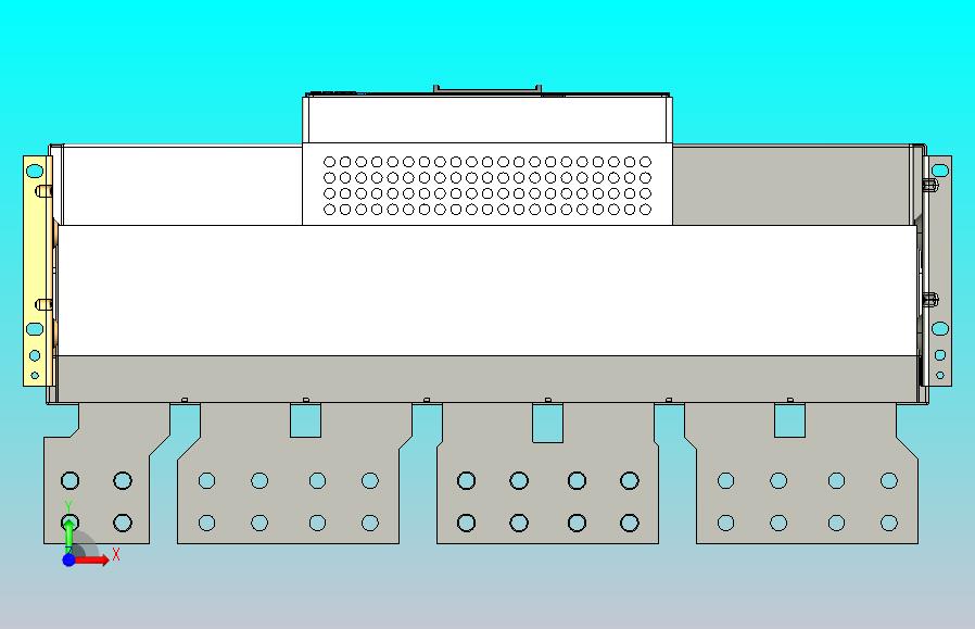 NXA63H50-4P固定万能式断路器三维模型202208