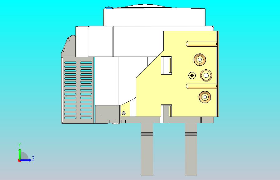 NXA63H50-4P固定万能式断路器三维模型202208