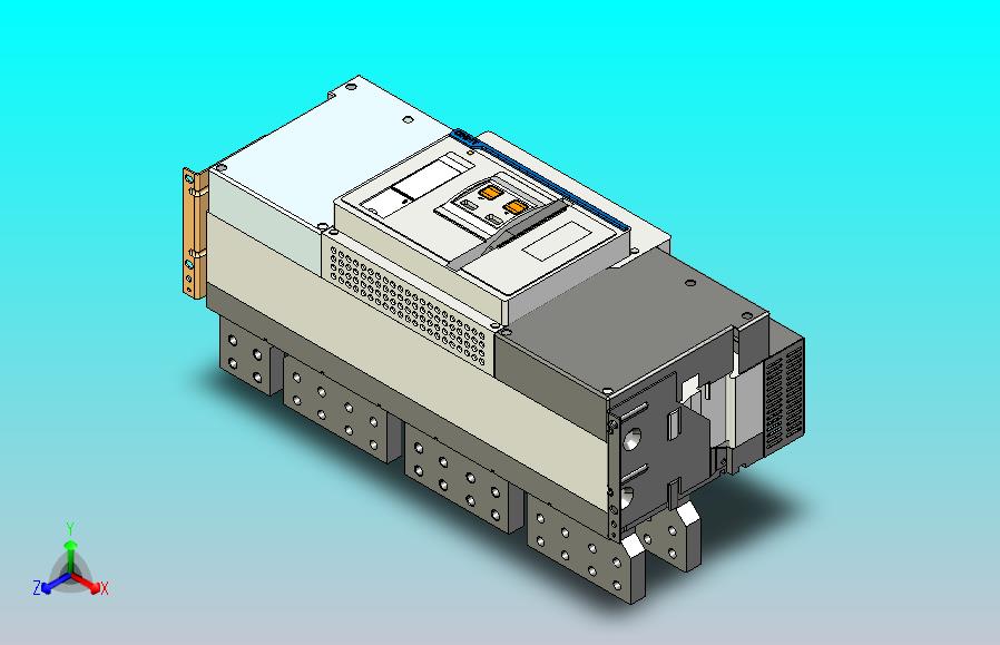 NXA63H50-4P固定万能式断路器三维模型202208