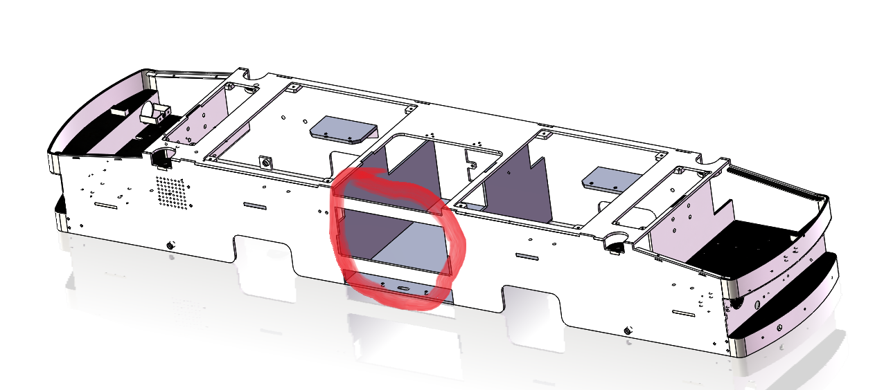 双驱双向潜伏牵引式AGV(牵引1吨料车)