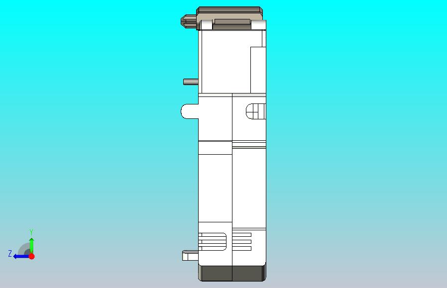SHT-B5分励脱扣器三维模型202404