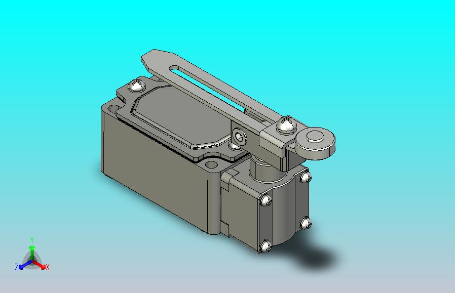 YBLX-K3_20S_T行程开关三维模型202104