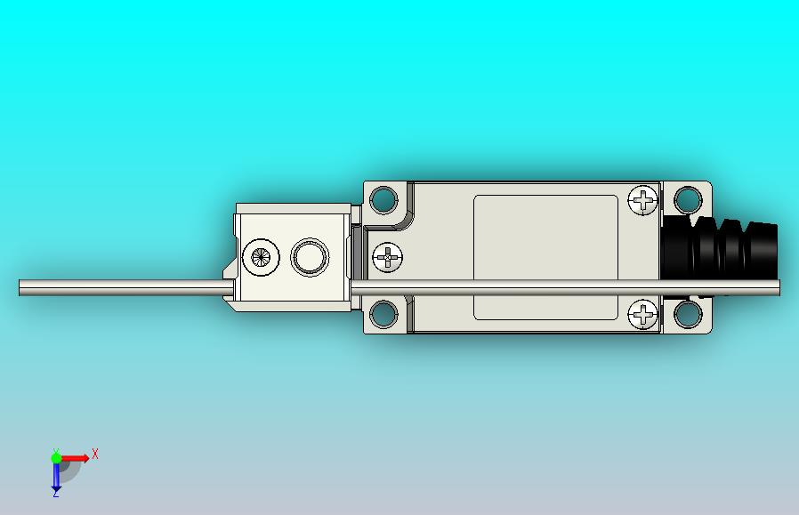 YBLX-ME8107行程开关三维模型202011
