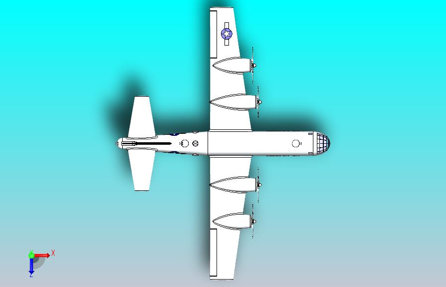 轰炸机B29