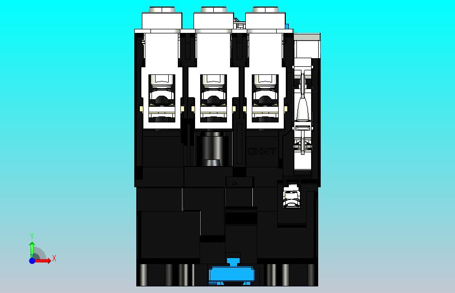 NC1-8011～9511交流接触器三维模型202204